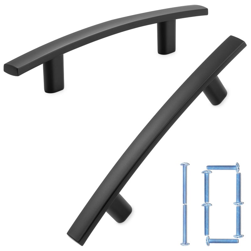 KOOFIZO 10 Pack 3 Inch Black Kitchen Cabinet Pulls Matte Black Cabinet Handles Black Cabinet Hardware for Kitchen Cabinets 1961 Drawer Dresser Cupboard Bedroom - Image 1